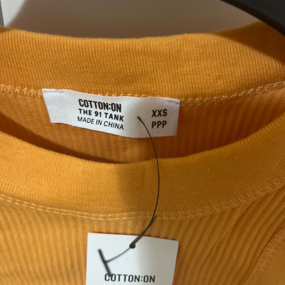 cotton on tank top orange - Picture 3 of 3
